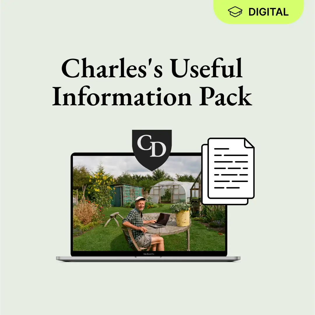 3-course bundle + 2 free gifts – digital Sowing Calendar and Useful Info pack