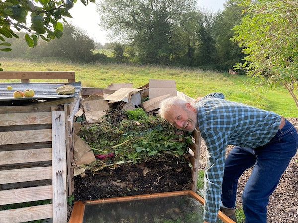 November 2021 make compost, sow broad beans, soil and compost biology and weed mulch, clean brassicas
