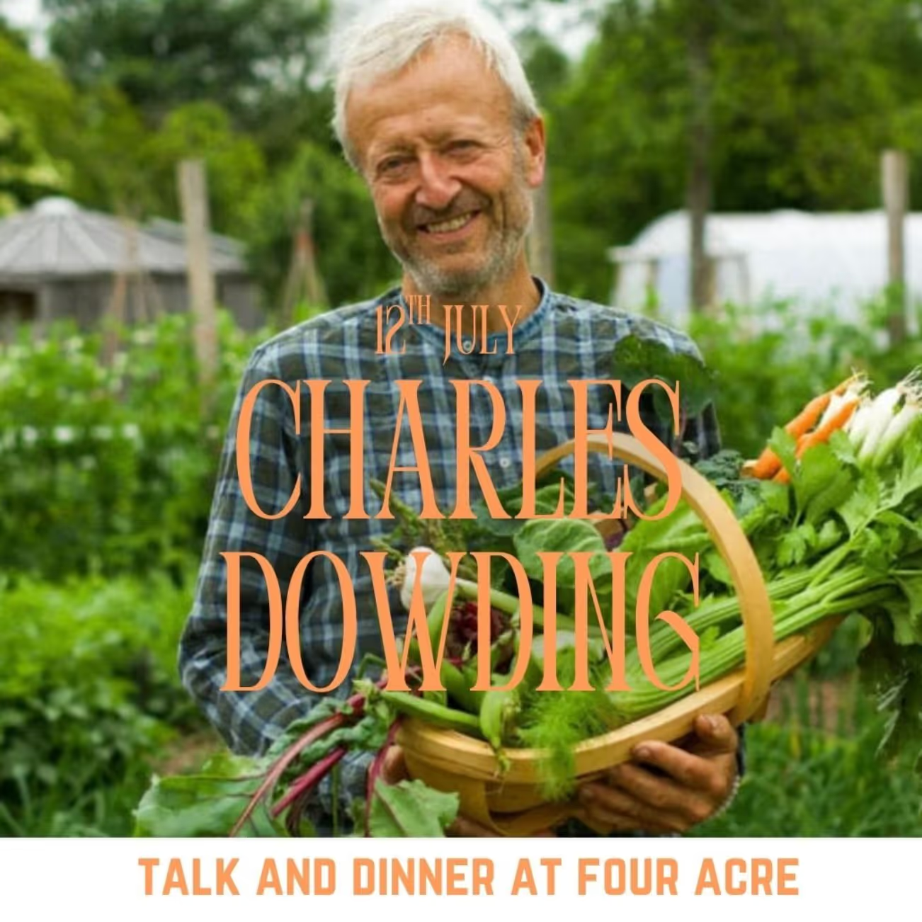 Four Acre Farm in Ringwood - Talk & Dinner