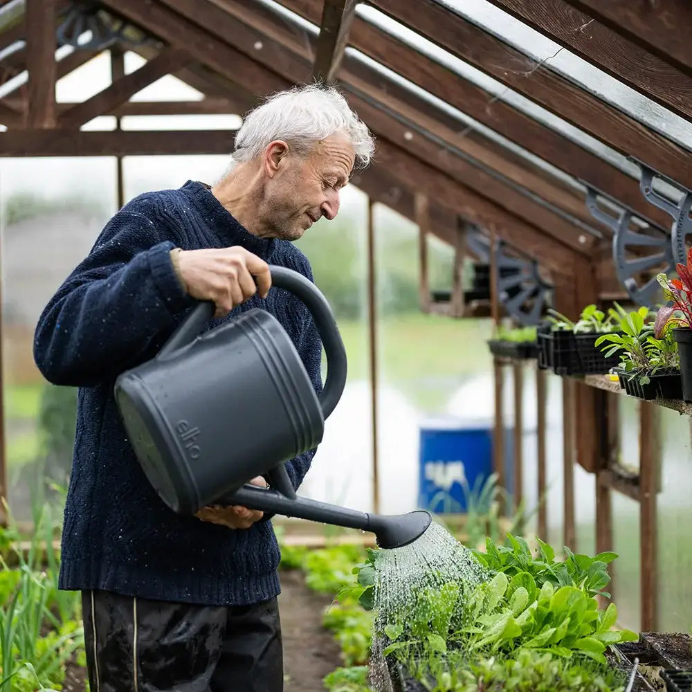 Recycled plastic watering can – anthracite