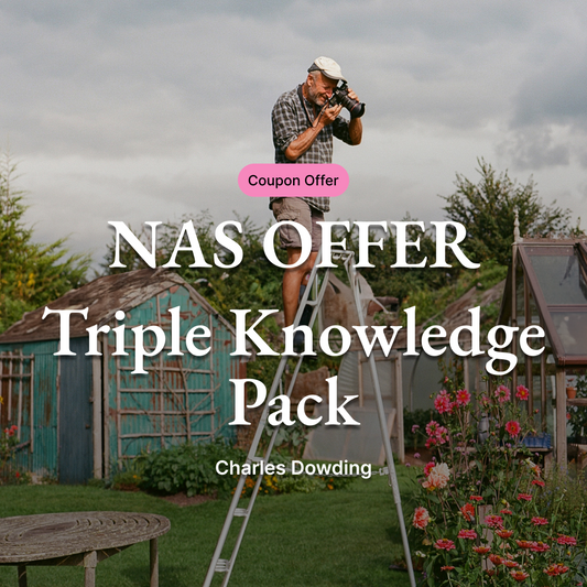 NAS Offer: Charles Dowding's Triple Knowledge Pack
