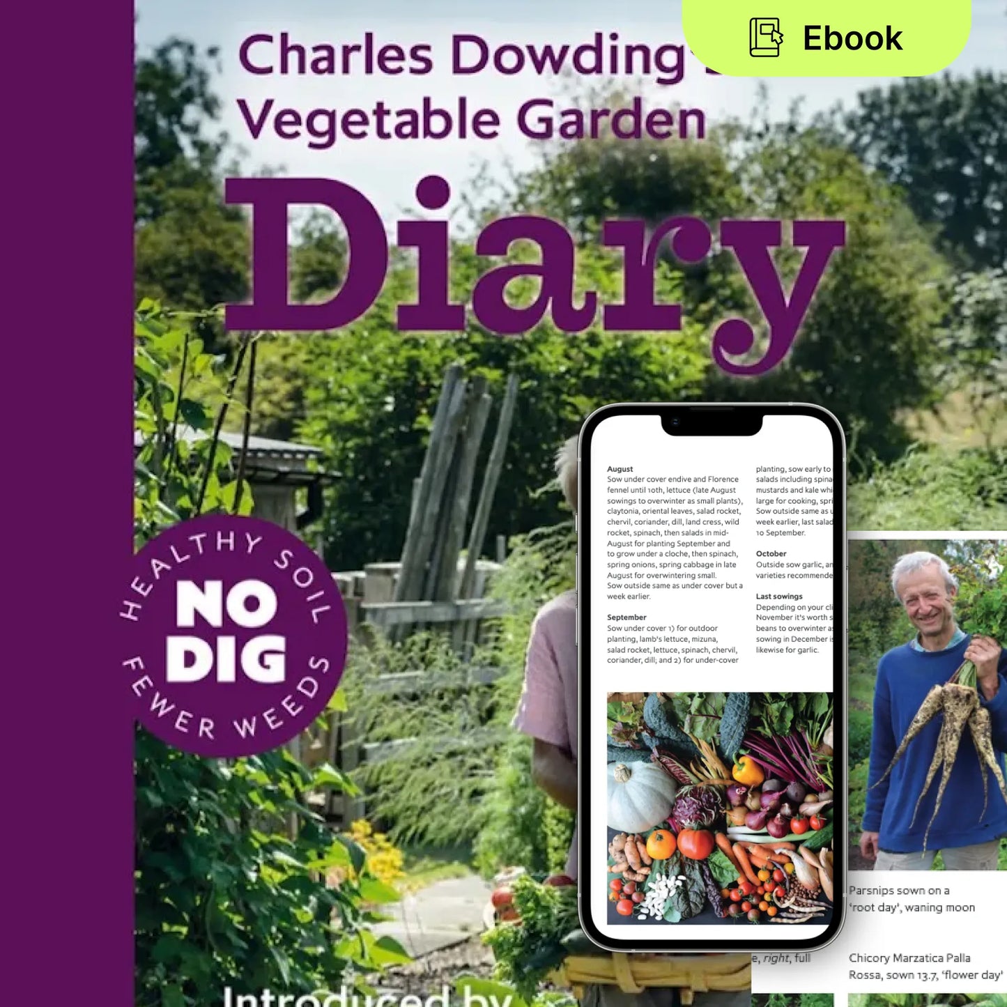 Charles Dowding's Vegetable Garden Diary (EBook)