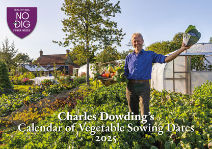 Charles Dowding’s Calendar of Vegetable Sowing Dates 2025 (Digital)