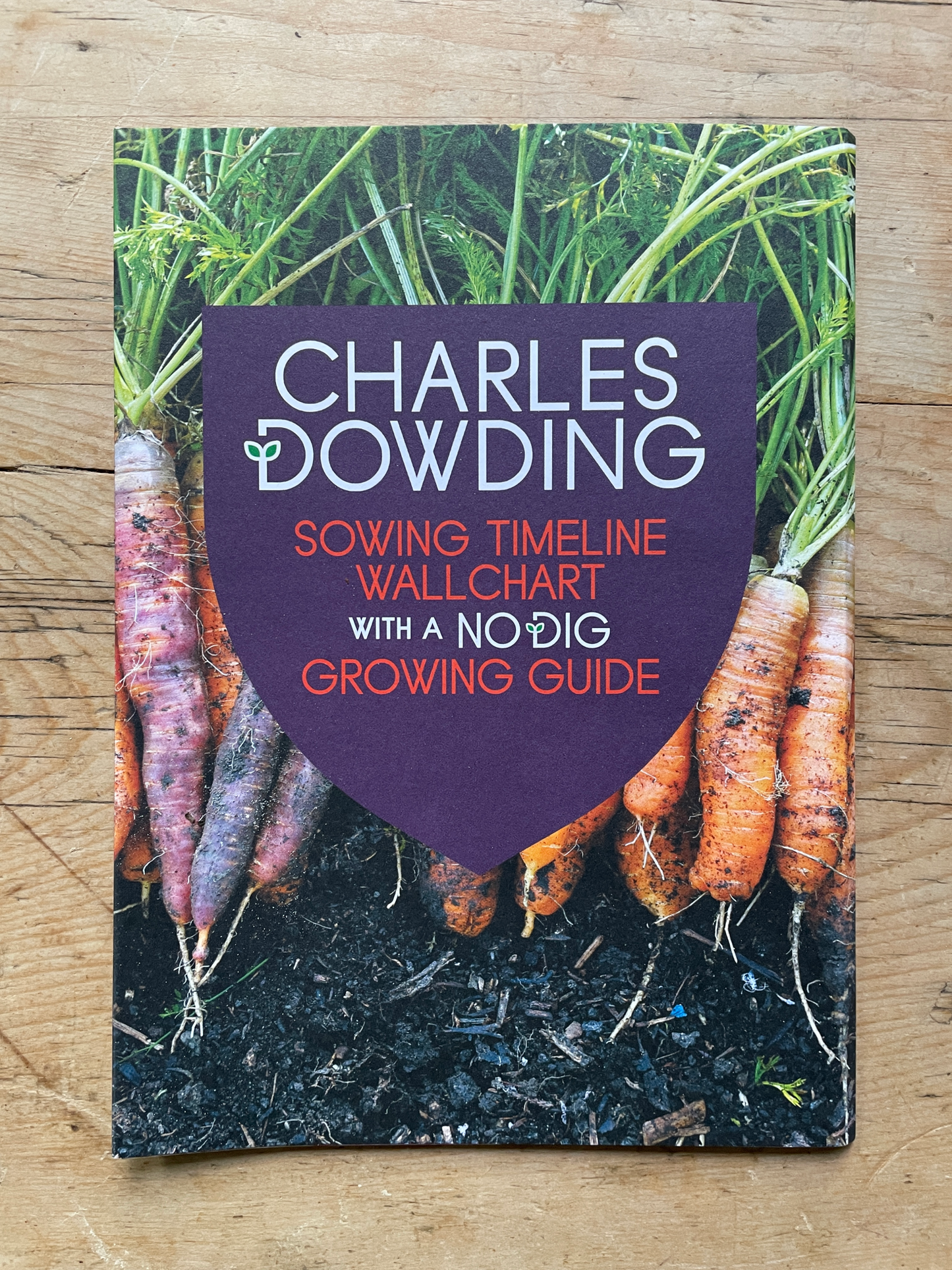 Charles Dowding's Sowing Timeline Wallchart